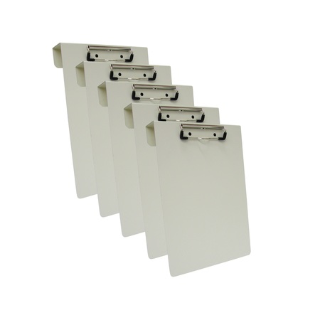 OMNIMED Overbed Painted Aluminum Clipboard, PK5 2046025